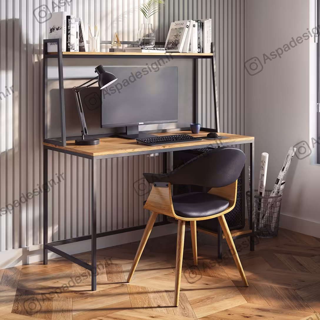 میز کامپیوتر و تحریر آسپادیزاین مدل F-102 (پس کرایه)