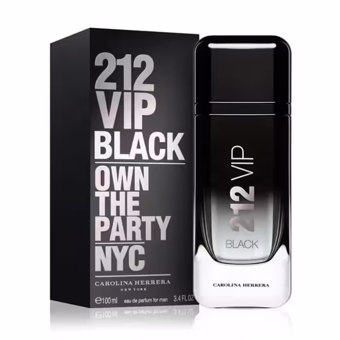 ادکلن ادوپرفیوم مردانه کارولینا هررا مدل 212VIP Black حجم 100 میل