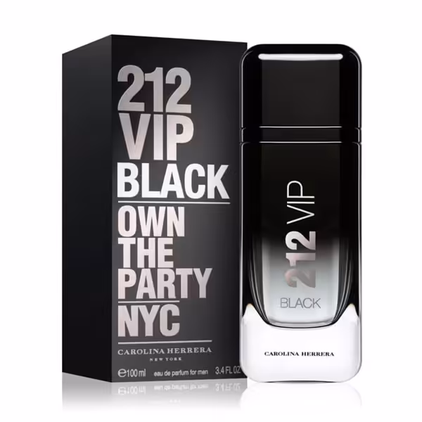 ادکلن ادوپرفیوم مردانه کارولینا هررا مدل 212VIP Black حجم 100 میل