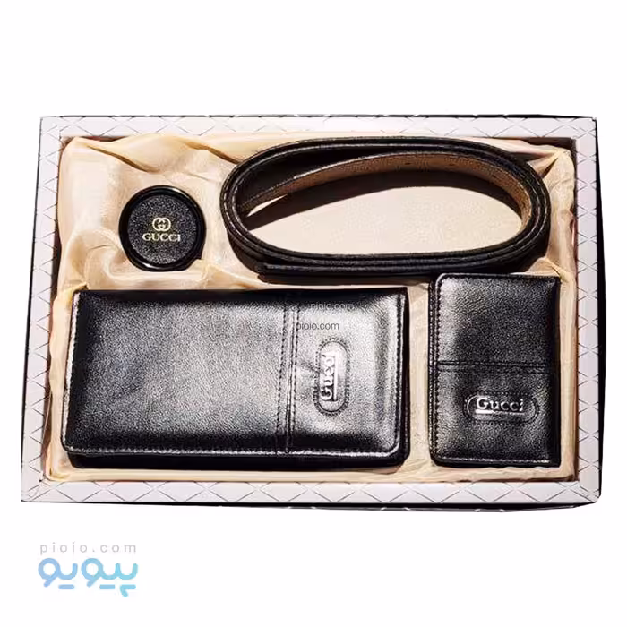 ست 3تیکه چرم گوچی هاردباکس آیتم 4507عمده و کارتنی