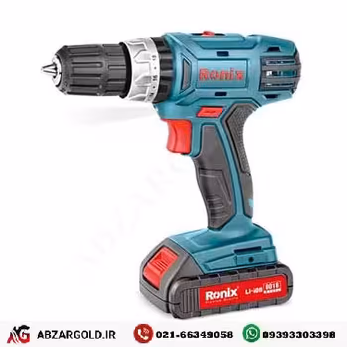 دریل شارژی 14ولت رونیکس مدل 8014