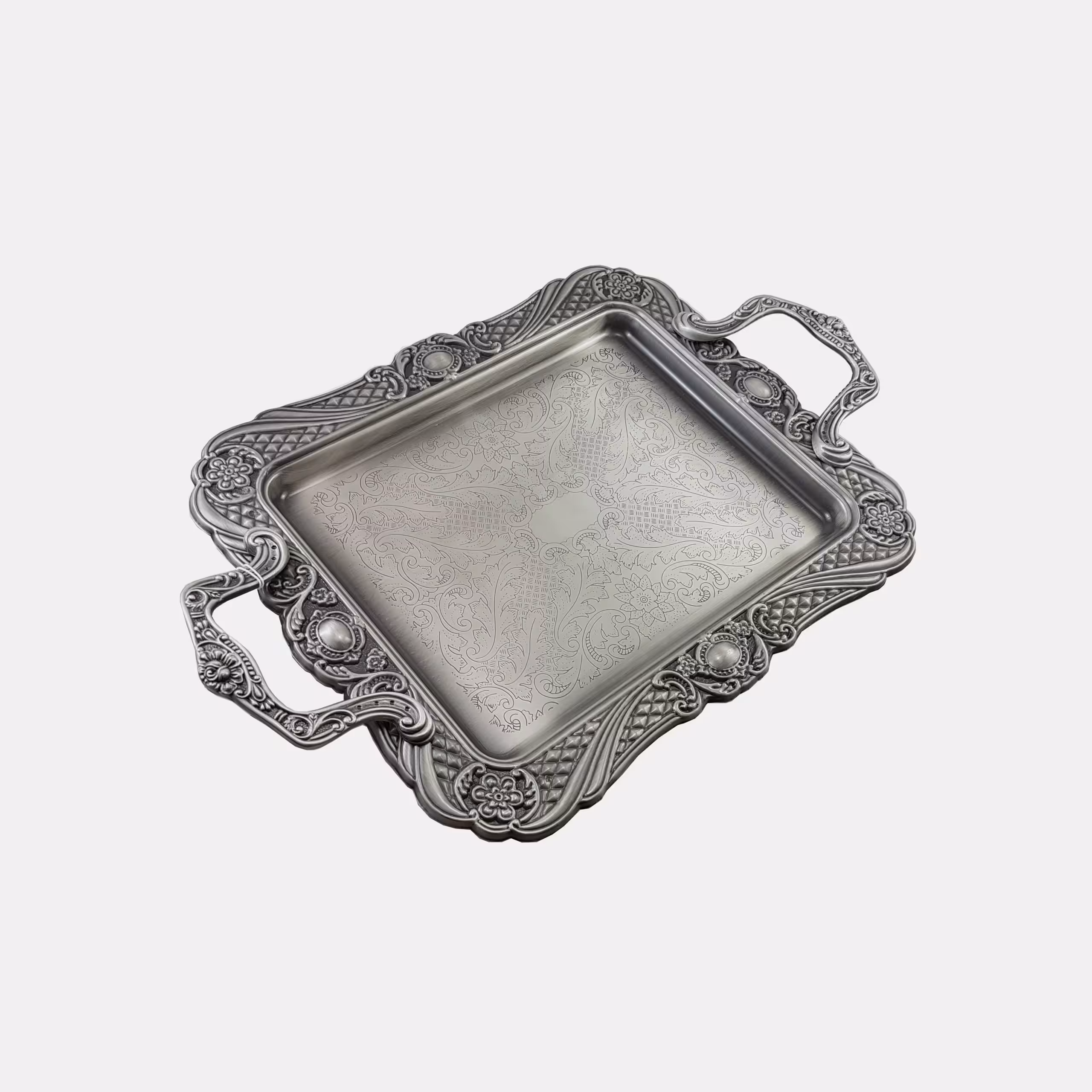 سینی نقش دار پیوتر یونیک کد 1525 (خارجی ضد زنگ)