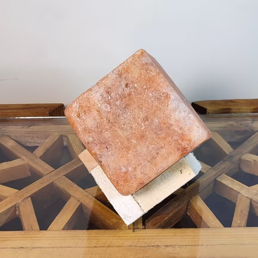 آباژور سنگ نمک مدل روبیک