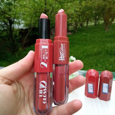 رژ لب دوطرفه مایع و جامد رژ لب مات