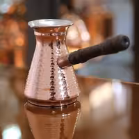 قهوه جوش مسی چکشی نانو شده دو نفره