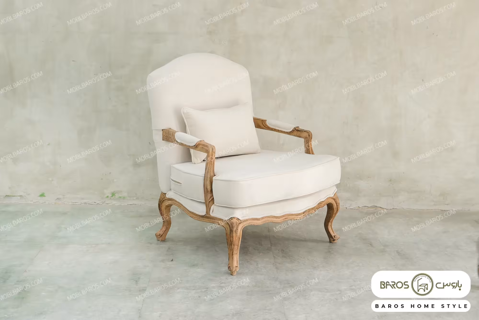 مبل تک نفره فرانسوی کد 4