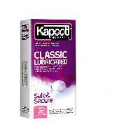 کاندوم مدل Classic Lubricated کاپوت بسته 12 عددی