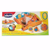 تشک بازی نوزادی 2 کاره چیکو اصل لبه دار با پارچه ضد حساسیت چیکو   Chicco