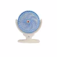پنکه رومیزی شارژی کد JR-5566 - صورتی 