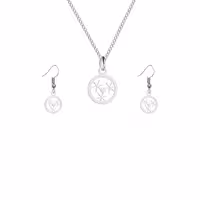 نیم ست هایکا گالری طرح دایره و گل کد ha37