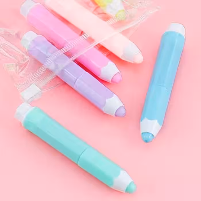 ماژیک هایلایتر طرح مدادی 6 رنگ پاستلی