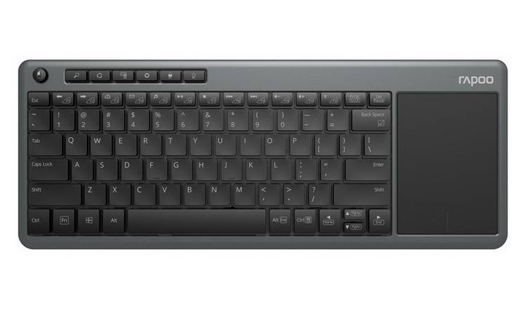 کیبورد بی سیم با تاچ پد رپو مدل RAPOO K2600 Wireless Touchpad