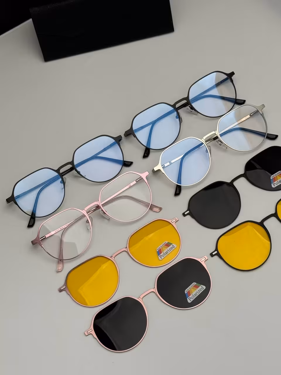 عینک دو کاوره کد 8125 برند sna یونیسکس