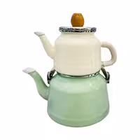 ست کتری و قوری مدل لعابی