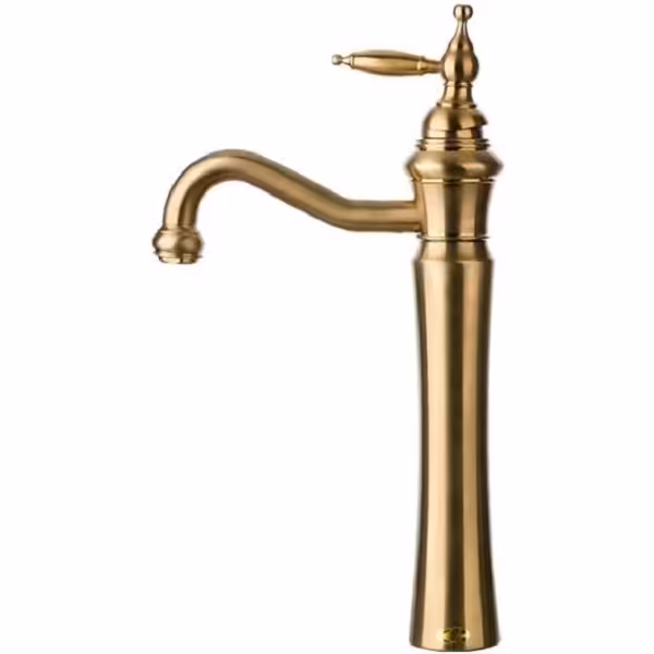 شیر روشویی پایه بلند درخشان مدل بل