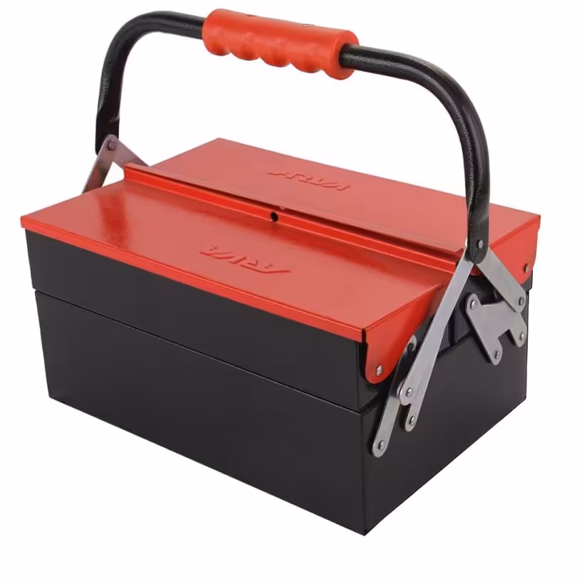 جعبه ابزار فلزی آروا 30 سانت 2 طبقه مدل 4702