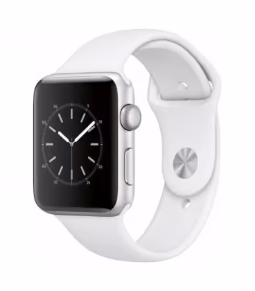 ساعت هوشمند اپل واچ سری 2 مدل 42mm Silver Aluminum Case with White Sport Band