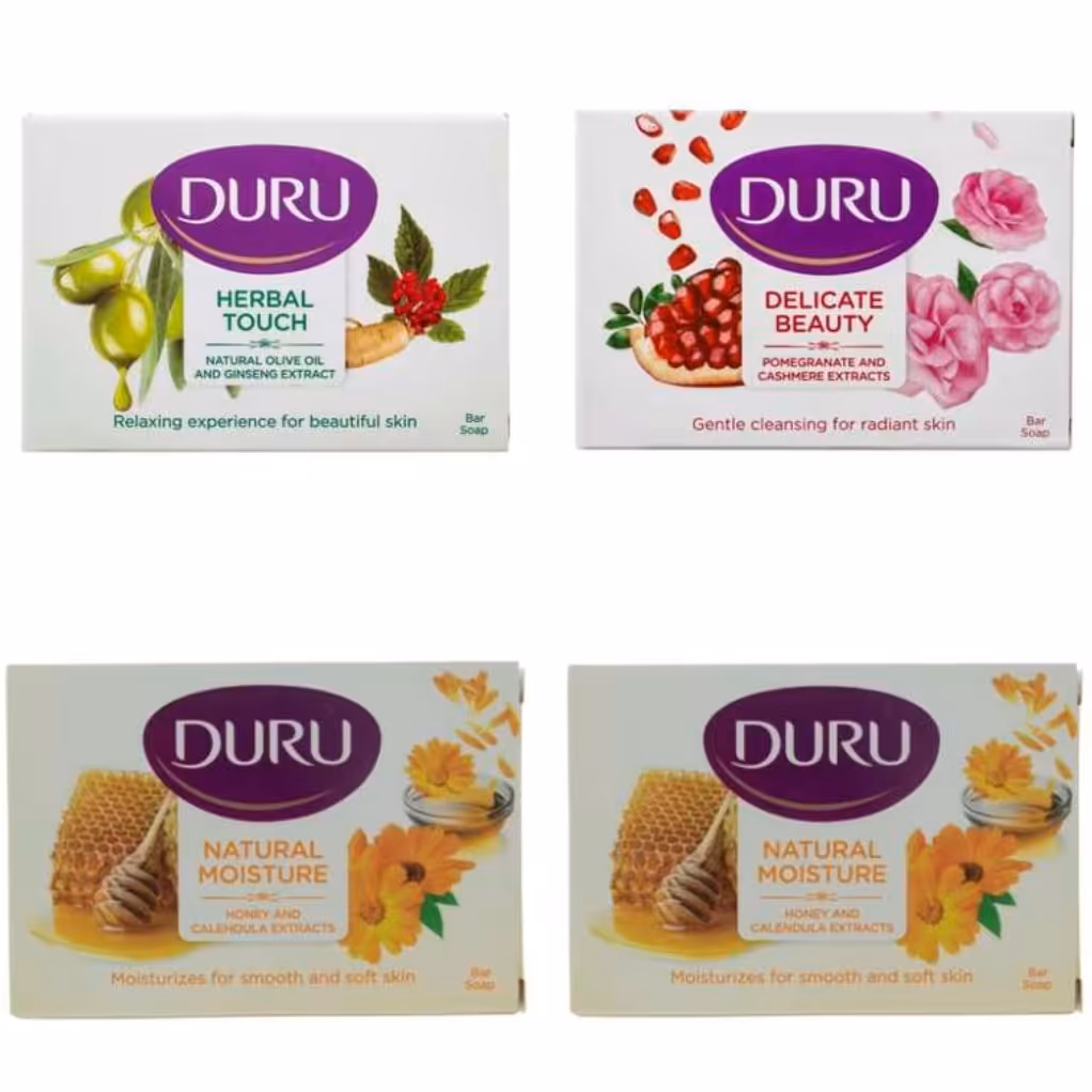 صابون شستشو آرایشی دورو 120گرم بسته 4عددی