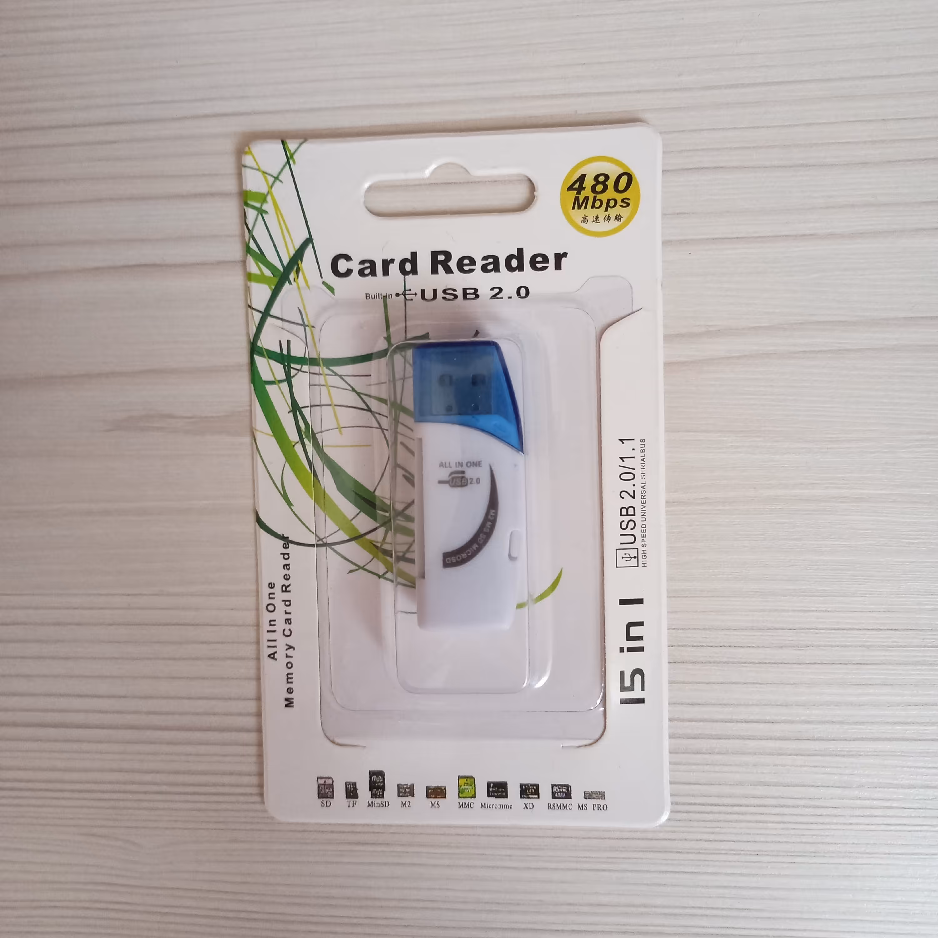 رم ریدر همه کار پک دار کیفیت تضمینی رنگ سفید ارسال رایگان 