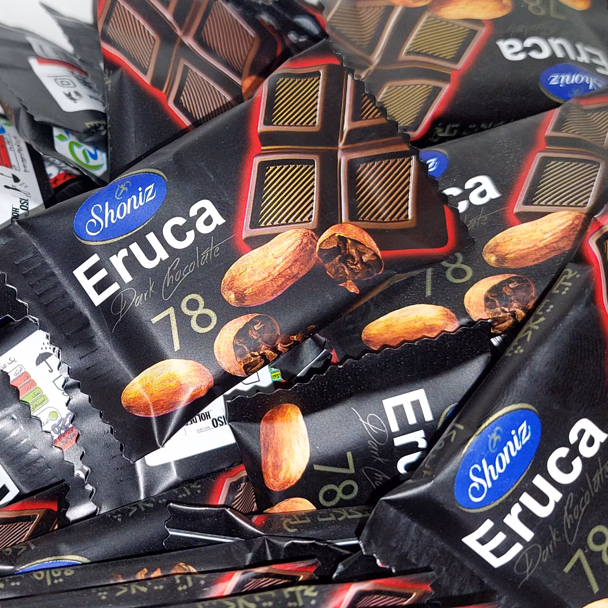 شکلات تلخ 78 درصد ایروکا  شونیز