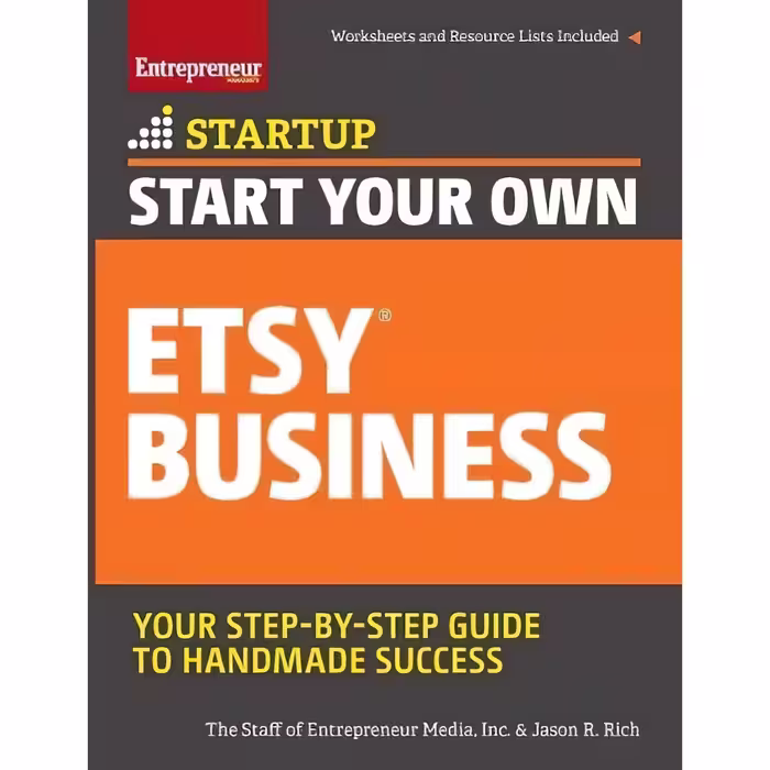 کتاب زبان اصلی Start Your Own Etsy Business انتشارات Entrepreneur Press