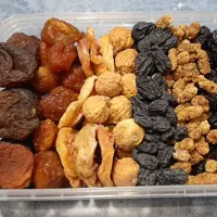میوه خشک شهمار(هفت نوع)800گرم همراه با ارسال رایگان