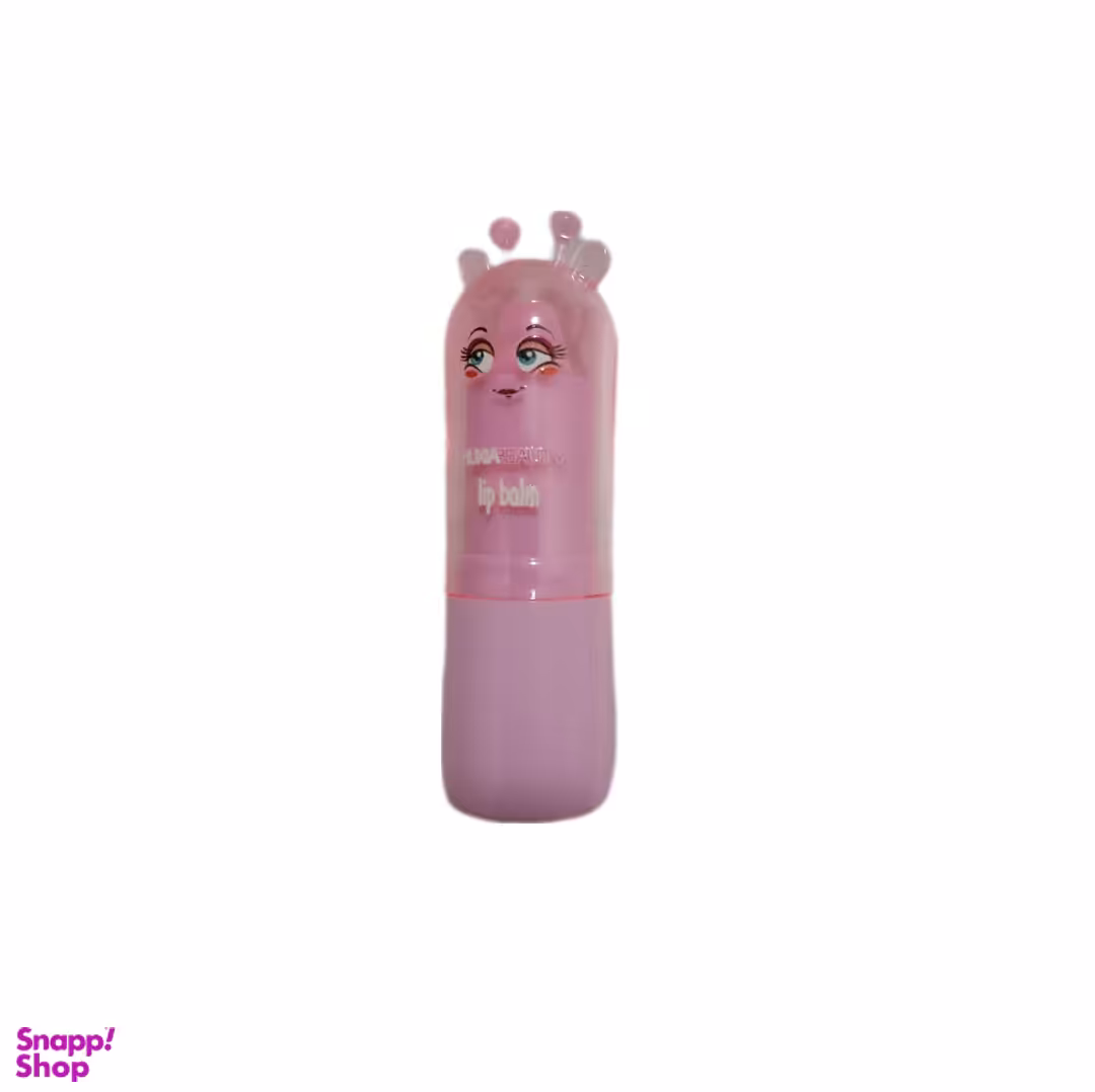 بالم لب فانتزی مدل huxiabeauty رنگ صورتی