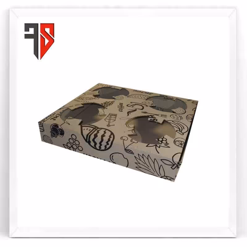 سینی جالیوانی 4 چهارتایی چاپ عمومی (100عددی) - مرکز فروش ملزومات کافه رستوران فرزان