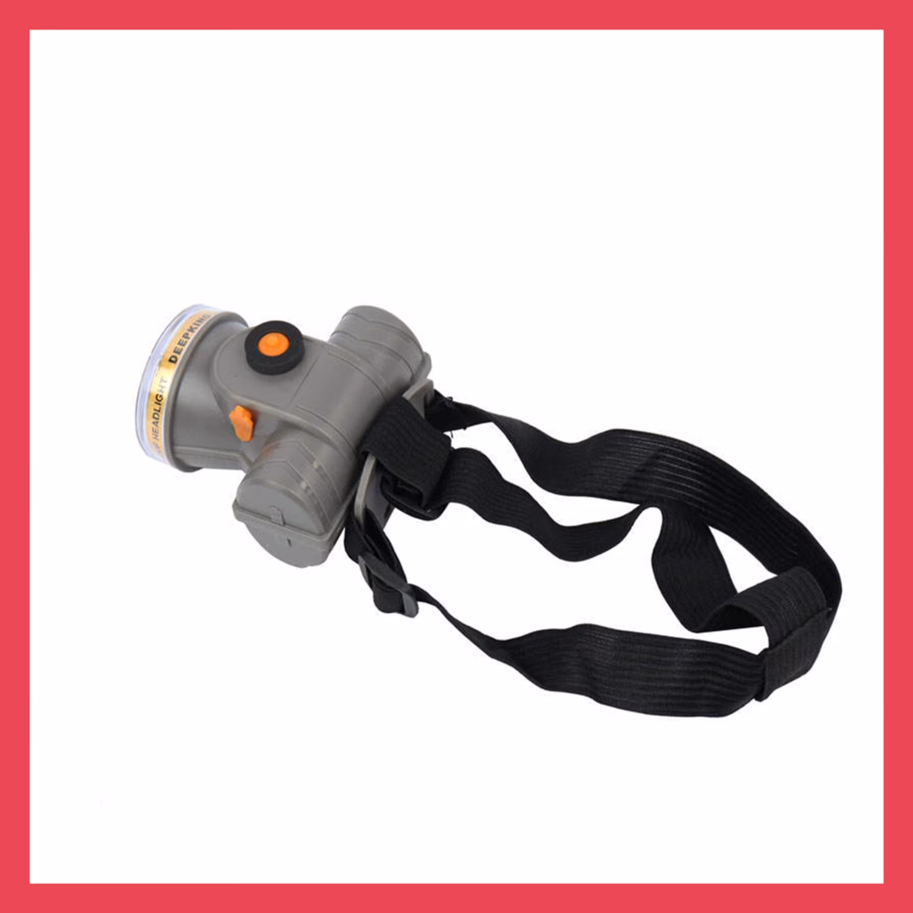 چراغ قوه هدلایت ضد آب اضطراری شارژی دپ کینگ cob مدل deepking dk-321 رنگ خاکستری