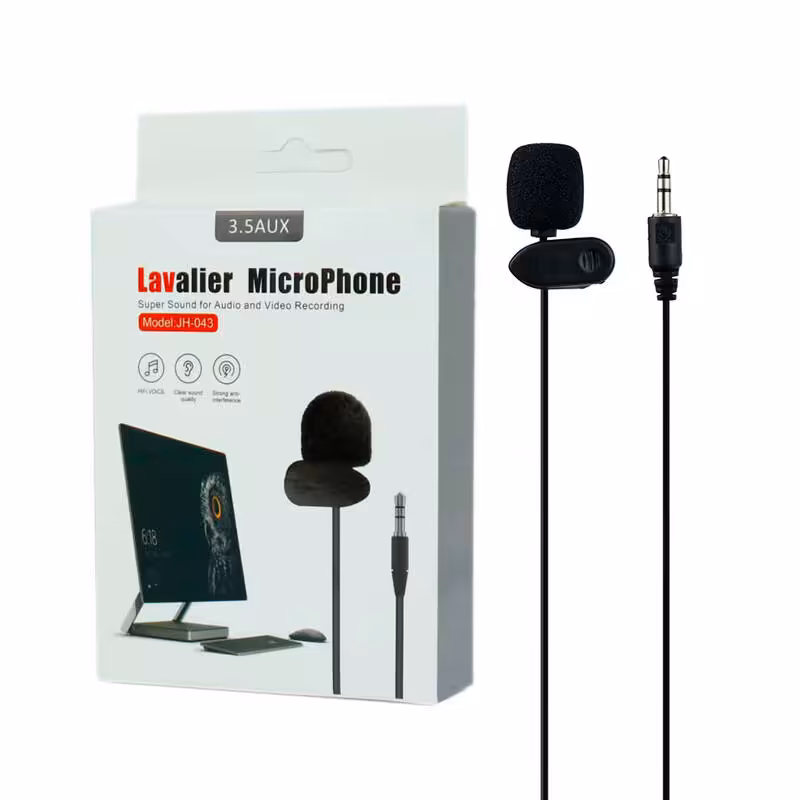 میکروفون یقه ای Lavalier JH-043