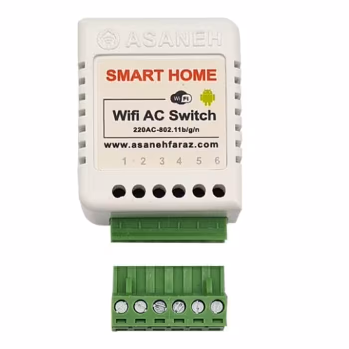 رله سوئیچ هوشمند وای فای آسانه