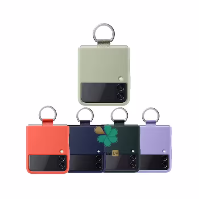 قاب سیلیکونی اورجینال گوشی سامسونگ Galaxy Z Flip 3 مدل رینگ دار