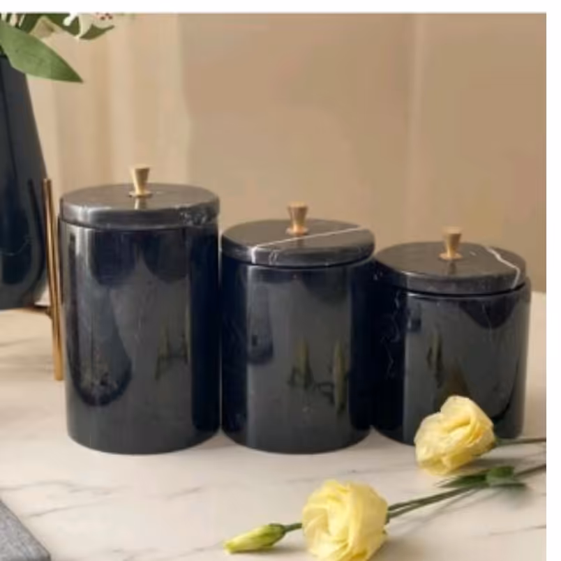 ظروف سنگی بانکه های سه تایی 