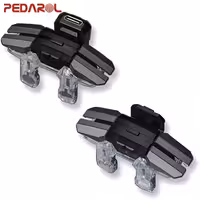 دسته بازی موبایل پابجی و کالاف دیوتی 6 انگشتی لیزری JS65