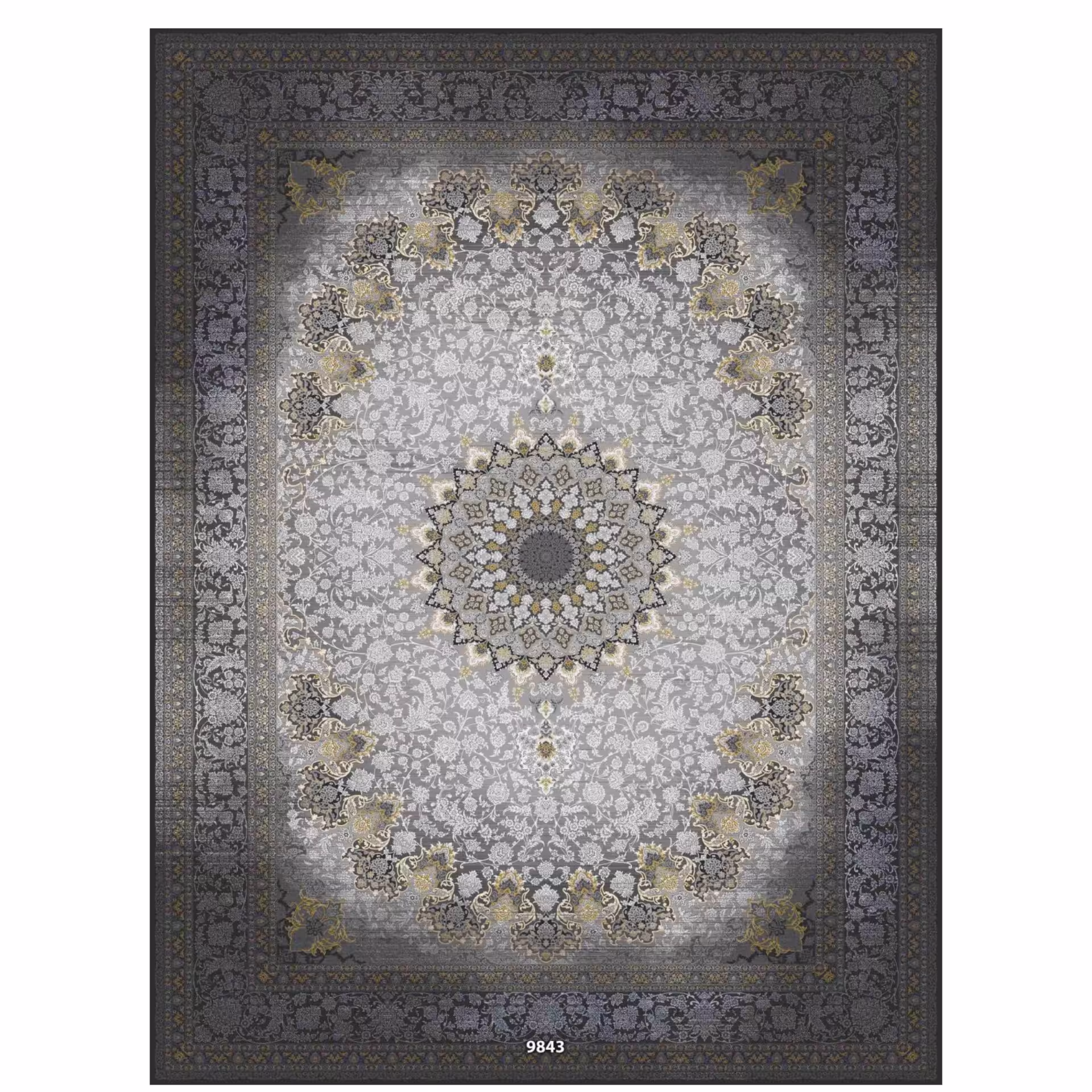 فرش وینتیج 9 متری 1200 شانه کد H9843