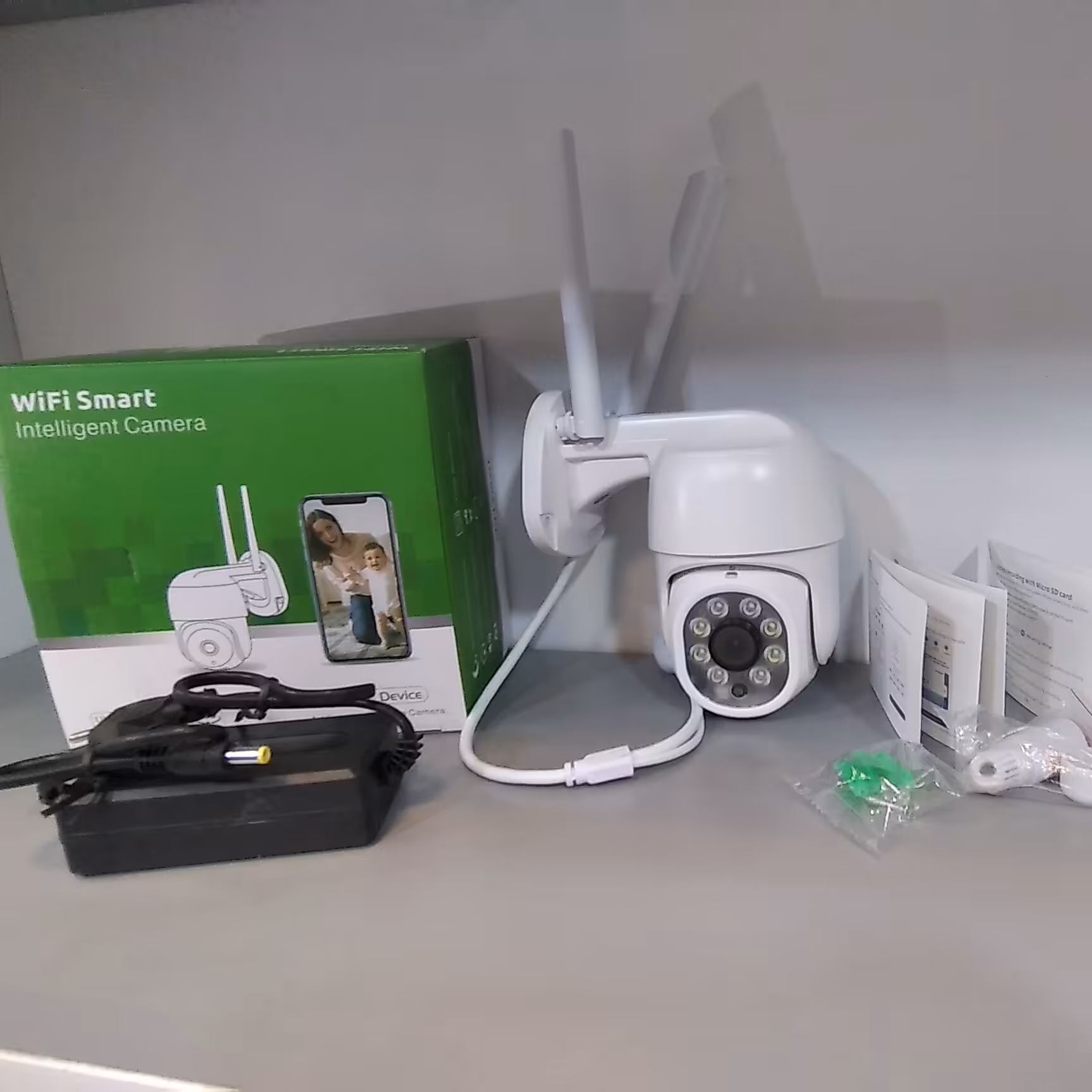 دوربین مینی اسپیددام چرخشی ، ضد آب ، کیفیت 5 مگاپیکسل، نرم افزار اصلی v380 pro