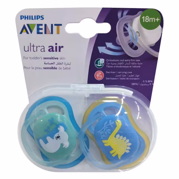 پستانک الترا ایر بالای 18 ماه اونت philips avent | قیمت و خرید - ارسال