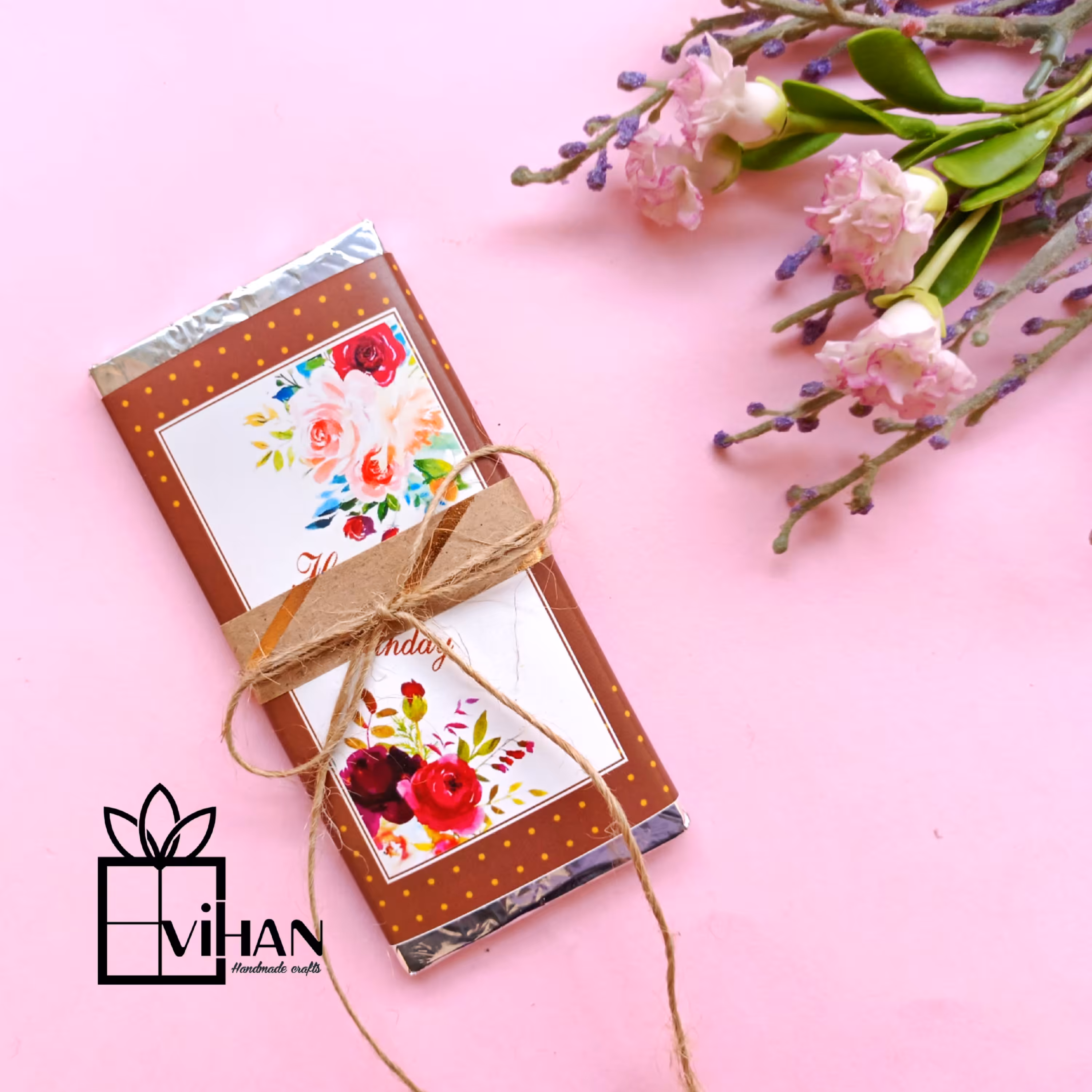 گیفت شکلات مینی تبلت تبریک تولد 