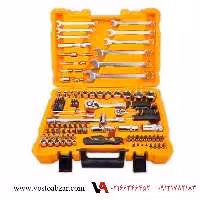 مجموعه بکس و آچار 114 پارچه ابزار دینگی DINGQI مدل 101001111