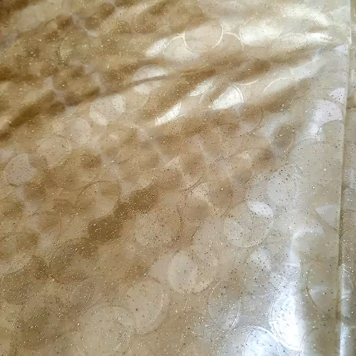 دومتر سفره طلایی اکلیلی با عرض یک و نیم متر