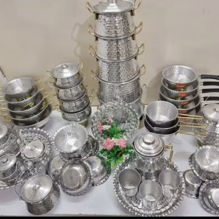 سرویس 66 پارچه روحی چکشی 