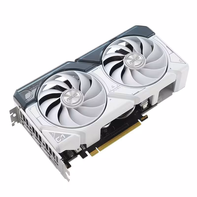 خرید کارت گرافیک ایسوس Asus Dual GeForce RTX 4060 Ti OC 8GB GDDR6 White Edition با بهترین قیمت