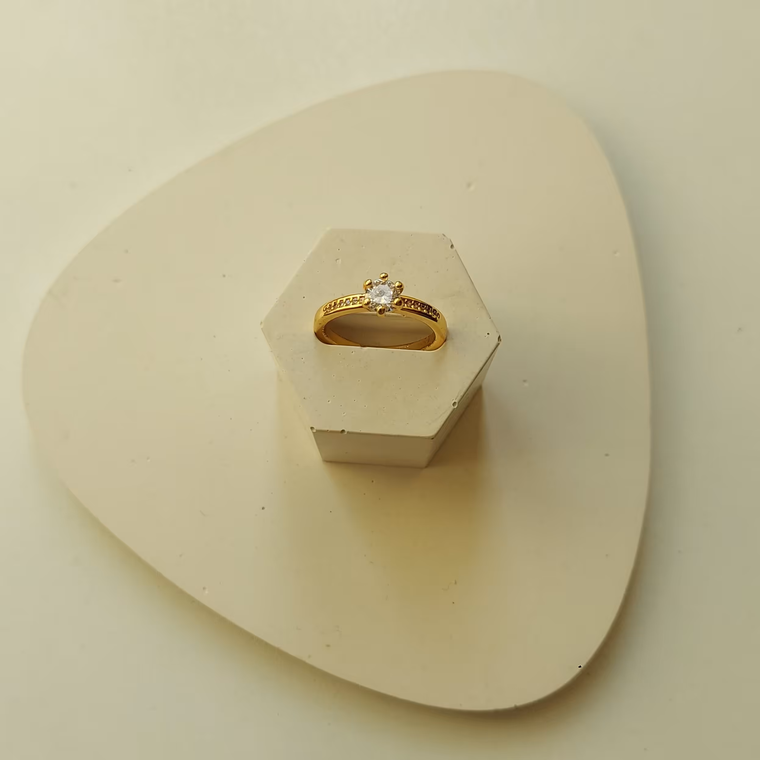 حلقه روکش طلا