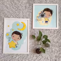 تابلو ویترای پسرانه 