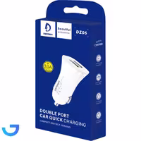 جزئیات ، قیمت و خرید شارژر فندکی فست شارژ Vdenmenv DZ06 3.1A 15.5W | فروشگاه آریا