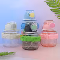 قیمت و خرید قمقمه کودک 600 میل دسته دار 1237