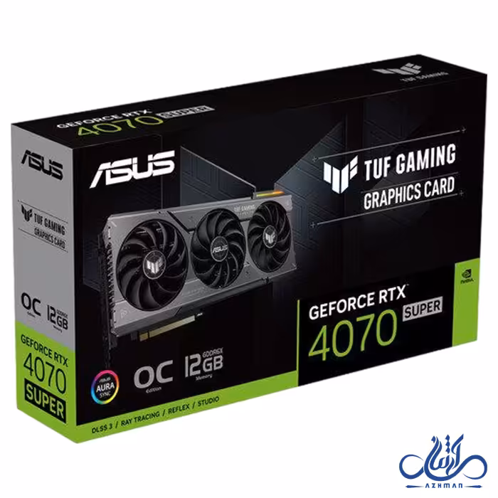 کارت گرافیک ایسوس مدل ASUS TUF Gaming GeForce RTX 4070 SUPER OC 12G