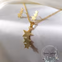 نیم ست استیل سه ستاره 