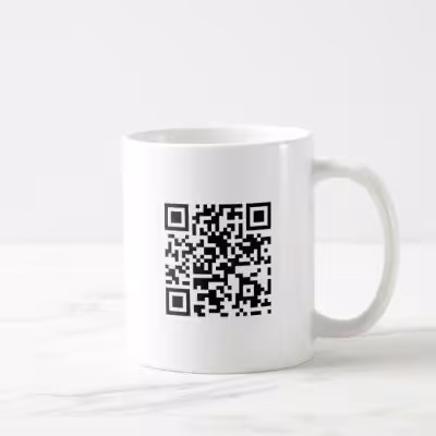 ماگ با کد کیو ار دلخواه