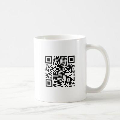 ماگ با کد کیو ار دلخواه